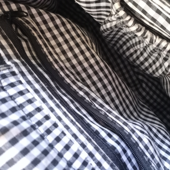 VINTAGE 1950 GRAPHIC AMERICAN TOPICS CLEAR LUCITE PURSE - Picture 3 of 12